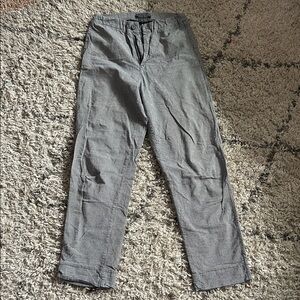 Brandy Melville Gray Patterned Jeans Dress